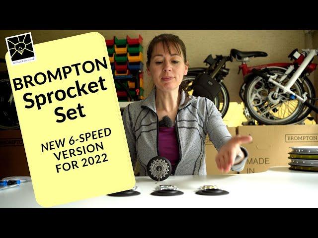 Updated Brompton 6 speed sprockets