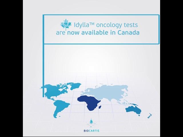 Idylla™ tissue and liquid biopsy oncology tests are now also available in Canada!