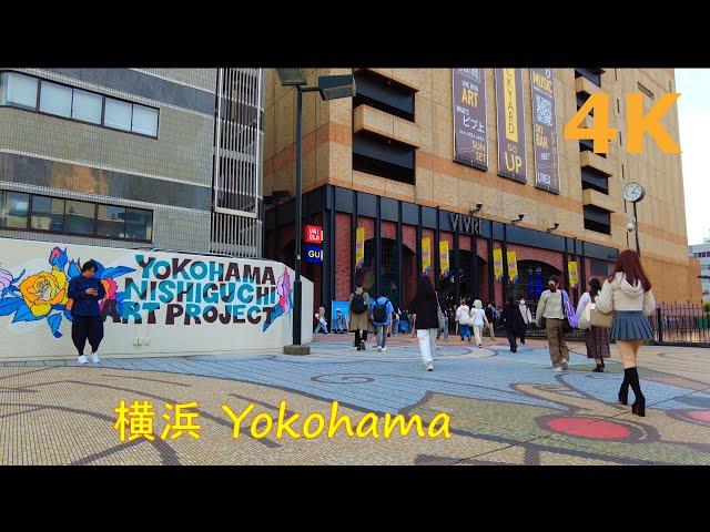 【4k】Kanagawa walk-Yokohama Station⭐横浜駅周辺を散歩