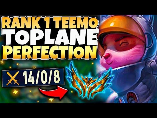 This is what a PERFECT Teemo Top game looks like 