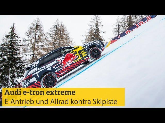 Audi e-tron extreme – E-Antrieb und Allrad kontra Skipiste | ADAC