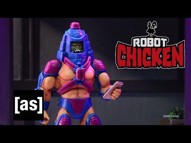 The Many Faces of Man-E-Faces | Robot Chicken | adult swim