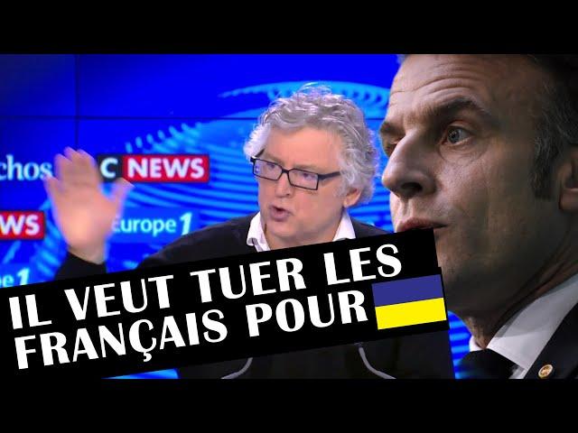 🟥 Michel Onfray DÉMONTE Macron en direct ! il  veut tuer les Français pour l'Ukraine