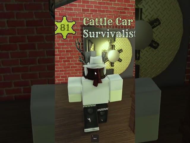 What inside the Vault Room of the Bank Lobby in Dead Rails #roblox #deadrails