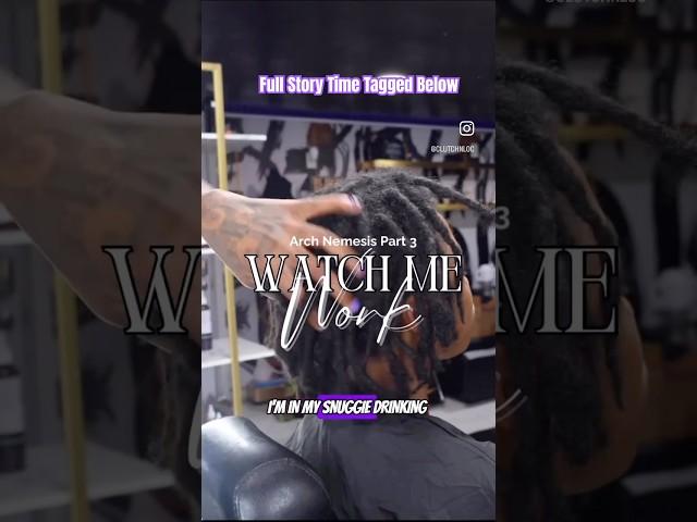 Watch Me Work #loctician #retwist #shampoo #storytime