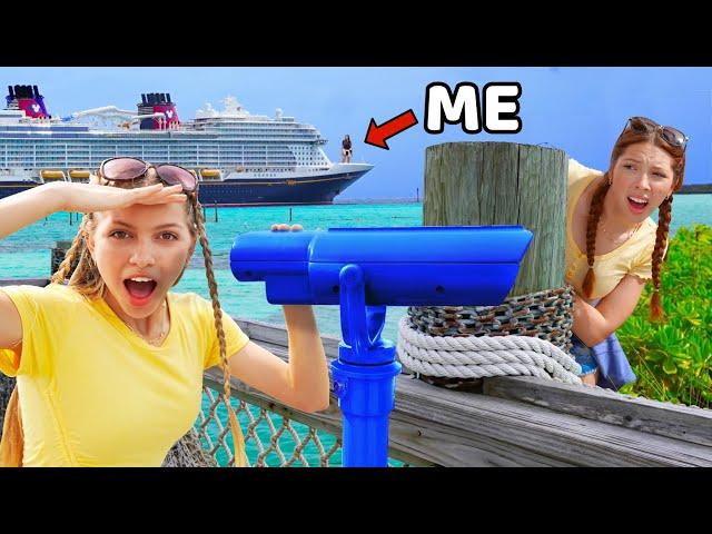 EXTREME Hide & Seek on a Disney Cruise  | Triple Charm