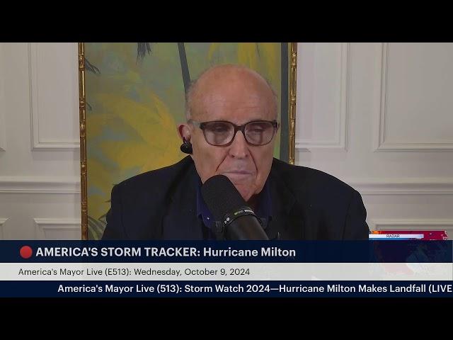 America's Mayor Live (513): Storm Watch 2024—Hurricane Milton Makes Landfall (LIVE UPDATES)