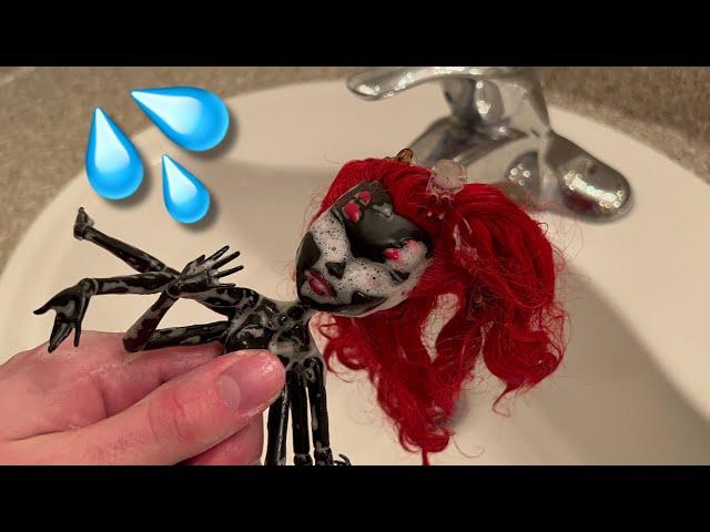 Monster High Webarella doll restoration/Transformation! | Zombiexcorn