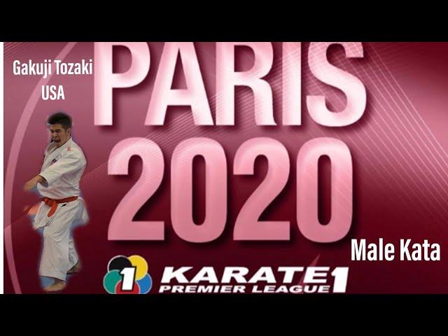 USA new number 1 Gakuji Tozaki- Karate 1 Premier League 2020, Paris
