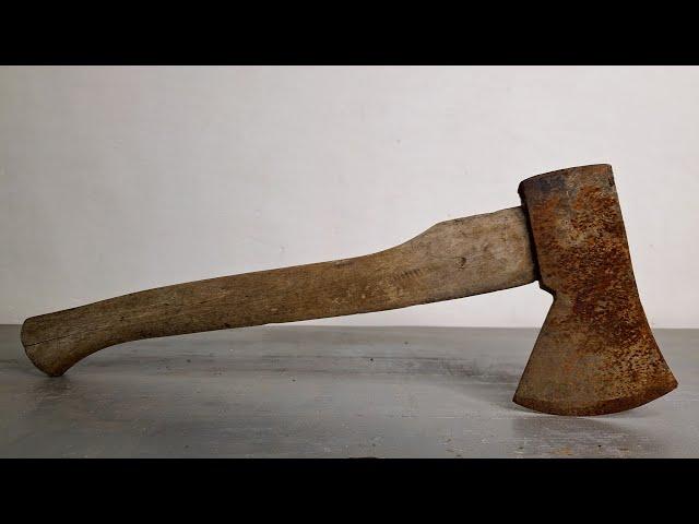 rusty old axe restoration - restoration videos