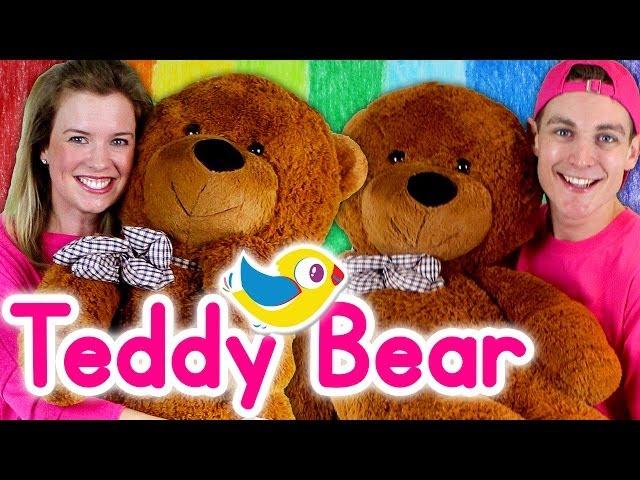 Teddy Bear, Teddy Bear, Turn Around - Kids Nursery Rhymes, with Marty Moose!