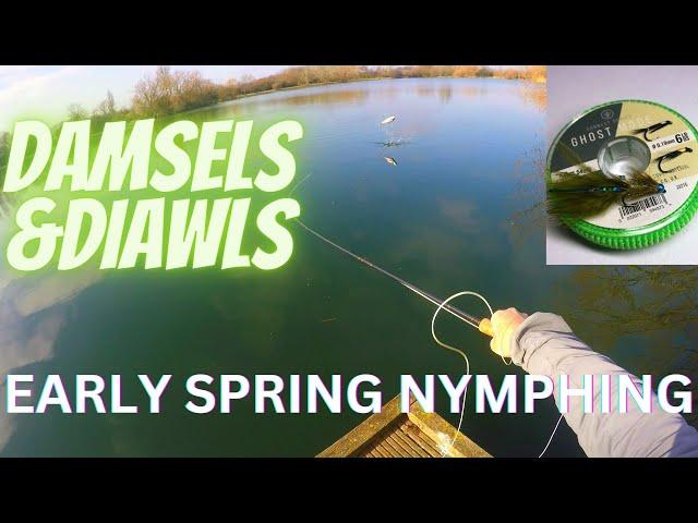 Nymphing for early spring Rainbow trout. The power of the awesome BFD  !