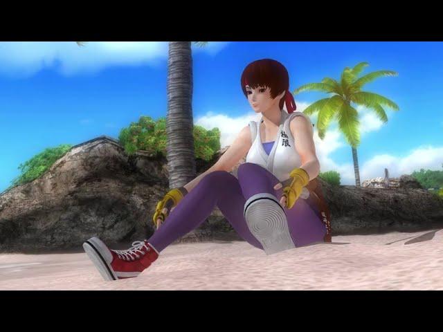 Yuri Sakazaki enjoys her vacation while taking a break from her days of fighting