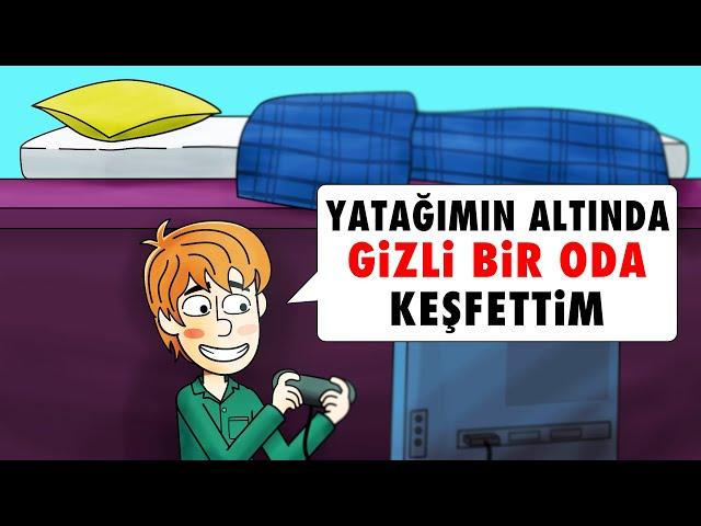 Yatağımın Altında Gizli Bir Oda Keşfettim ve Hayatım Değişti