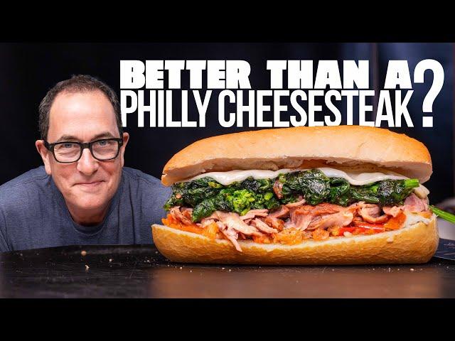 IS THIS THE BEST PHILLY SANDWICH?? BETTER THAN A PHILLY CHEESESTEAK? | SAM THE COOKING GUY