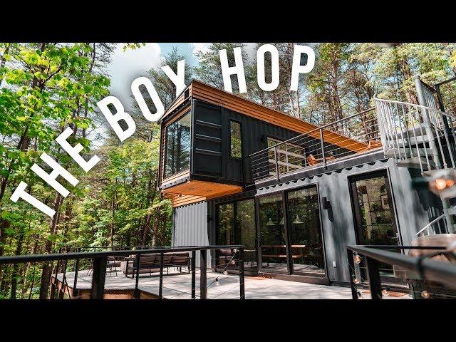 The Box Hop Airbnb Tour! | Shipping Container Home!