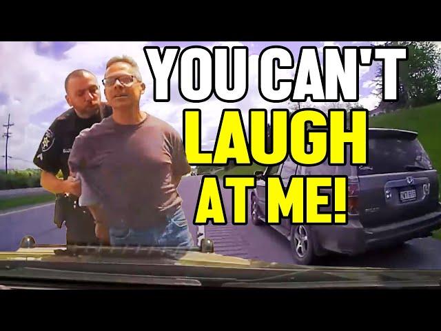 Arrested For Laughing At A Cop