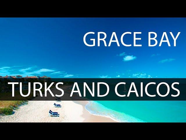 Walking along GRACE BAY in TURKS AND CAICOS! [4k HDR10+]