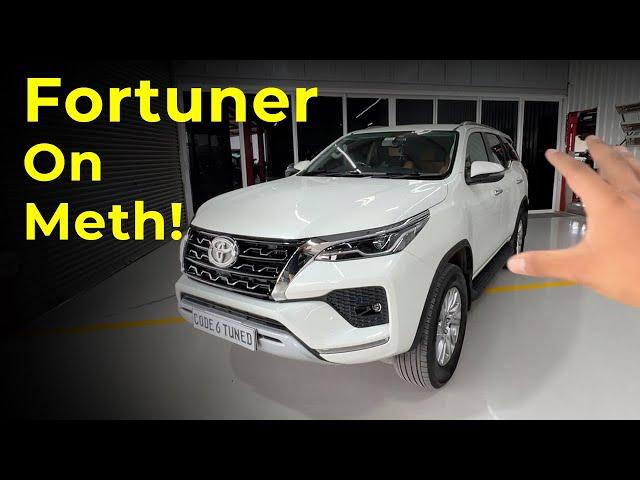 This Modified stage 2 Toyota Fortuner runs on meth!