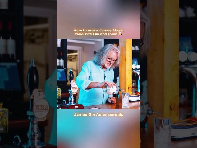 James May’s favourite Gin  | James gin Asian Parsnip 
