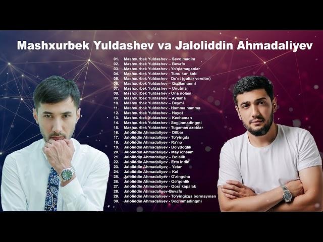 Mashxurbek Yuldashev / Jaloliddin Ahmadaliyev - Hit qo'shiqlari to'plami | Uzbek music 2025