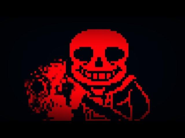 undertale sans with a gun.