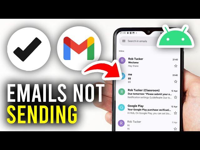 How To Fix Gmail Not Sending Emails (Being Queued) - Full Guide