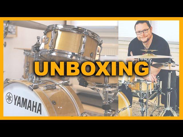 Unboxing Yamaha Stage Custom Hip // Tilo Guckuk