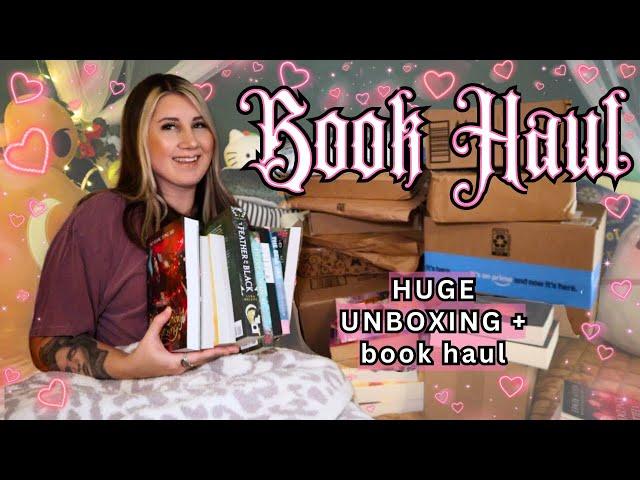 book mail unboxing + book haul  fanro, special editions, gifts, fantasy, & romance books