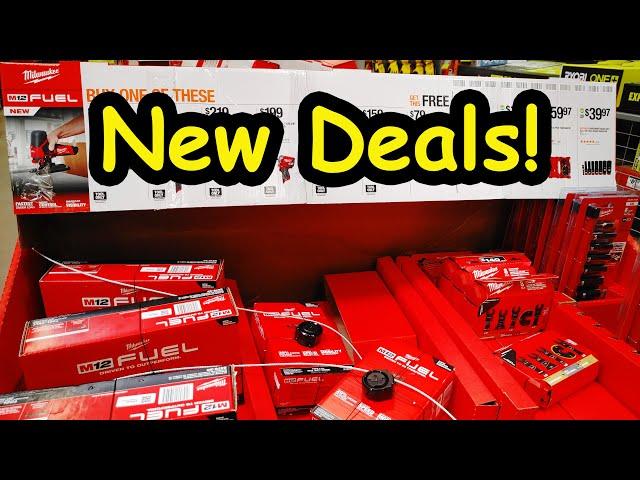 New Milwaukee Deals At Home Depot And More