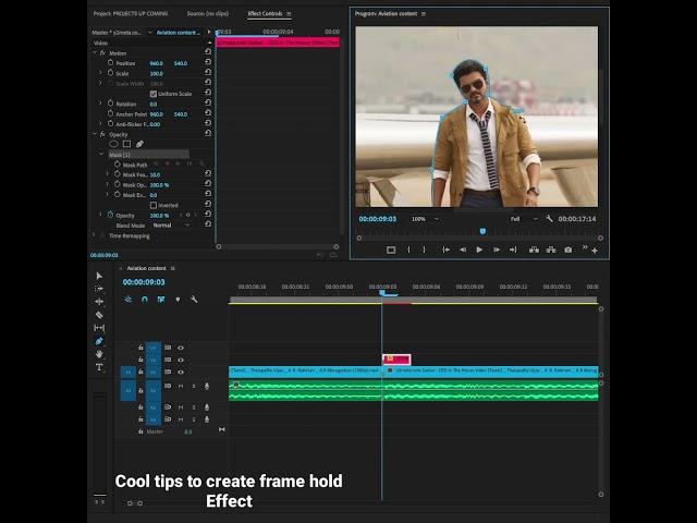 Create this effect in premiere pro #shorts #premierepro #effects