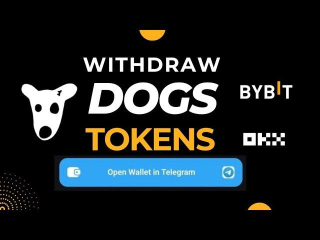 How to withdraw $DOGS   tokens.  Claim DOGS without gas fee.