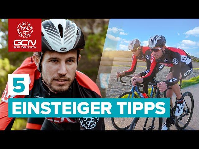 5 Tipps für Rennrad-Anfänger und Wiedereinsteiger | Einsteiger Tipps