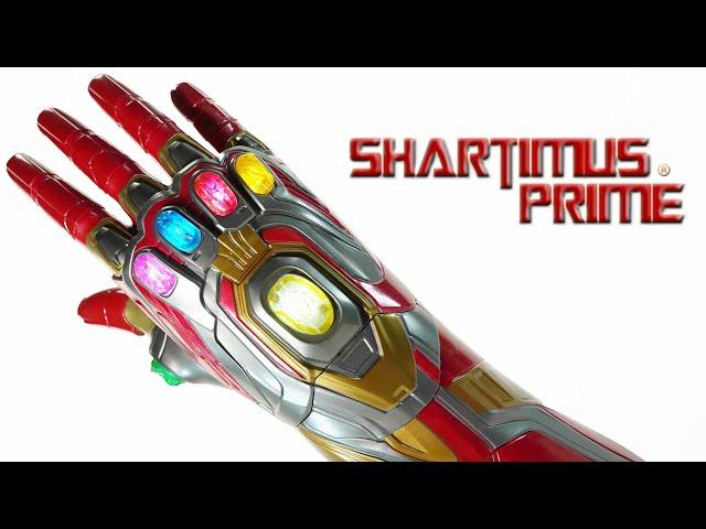 Avengers Endgame Nano Gauntlet Iron Man Infinity Saga Marvel Legends Series Hasbro Replica Review