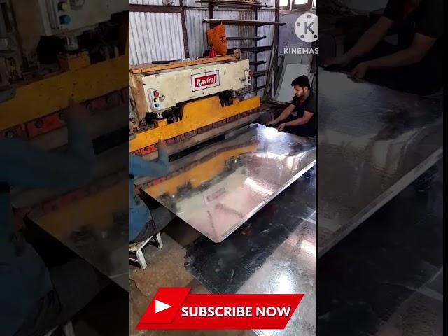 DIY SHEET METAL BENDING #shorts #youtubeshorts #metalbending #diy