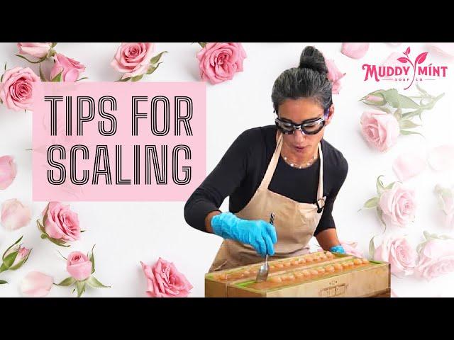 Making Rose Soap + Advice on Scaling Your Soap Biz