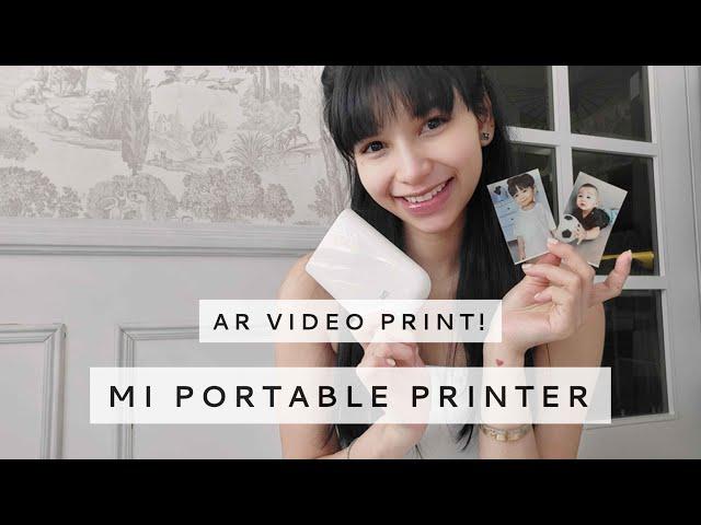 Xiaomi Pocket Photo Printer - Print AR Videos (Demo + Review)