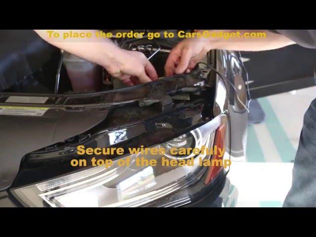 How to install Front and Rear View Camera on Audi A4 A5 Q5 A3 Q3 B9 2017 CarsGadget (2019)