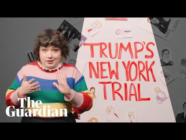 What is Trump's hush-money trial really about? We explain on a whiteboard