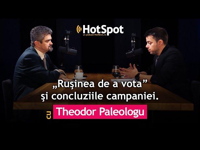 Ruşinea de a vota. Theodor Paleologu: „Suntem milioane de cetăţeni turmentaţi” | HotSpot Politic #05