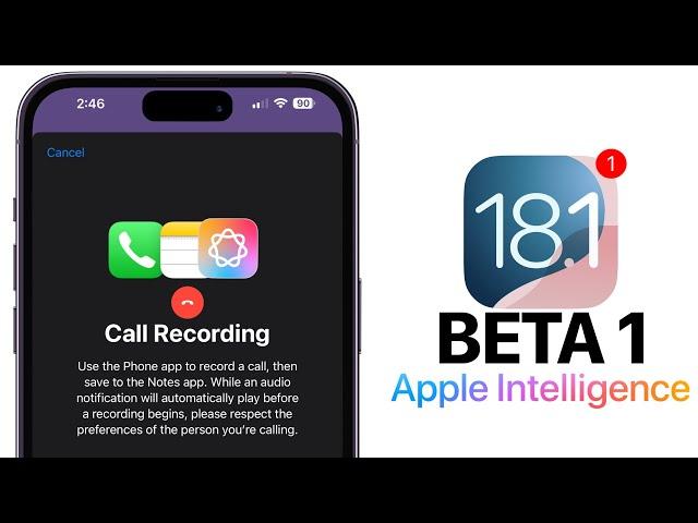 iOS 18.1 Beta 1 - it’s FINALLY HERE!