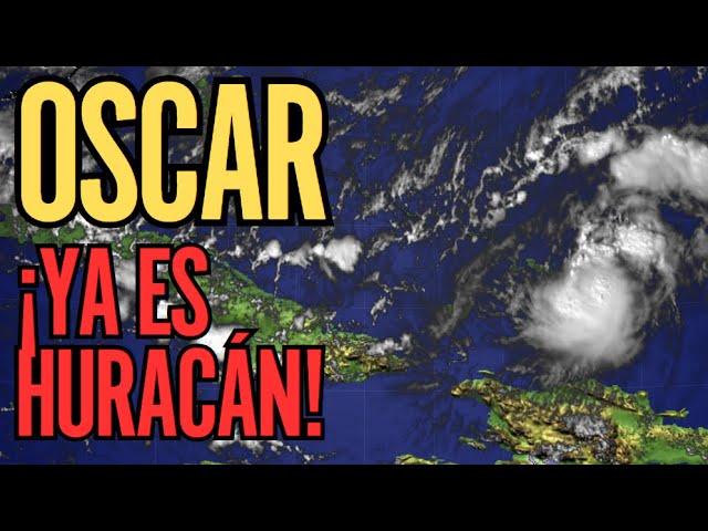 Oscar se fortalece rápido en el huracán Oscar. Se dirige hacia Cuba, Bahamas e Islas Turcas y Caicos