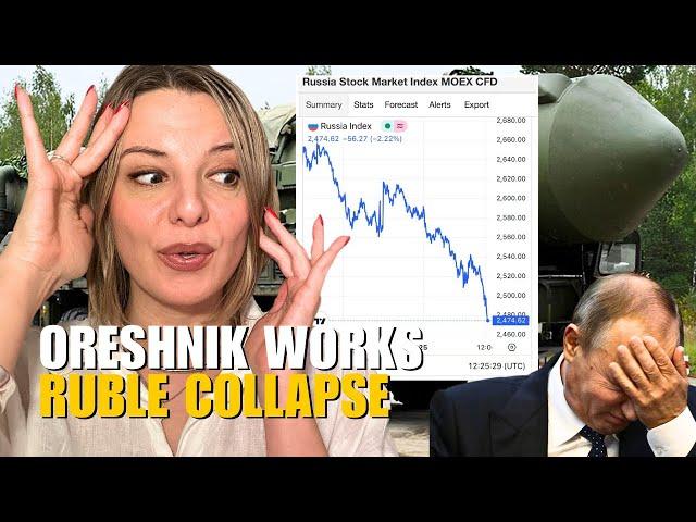 ORESHNIK WORKS IN RUSSIA: RUBLE COLLAPSE Vlog 875: War in Ukraine