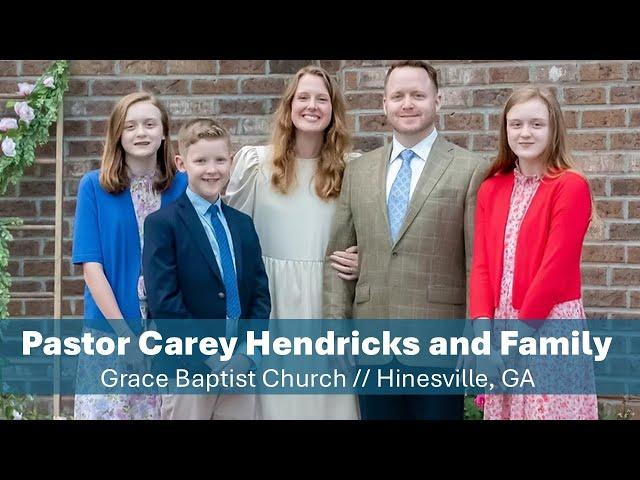 Pastor Carey Hendricks