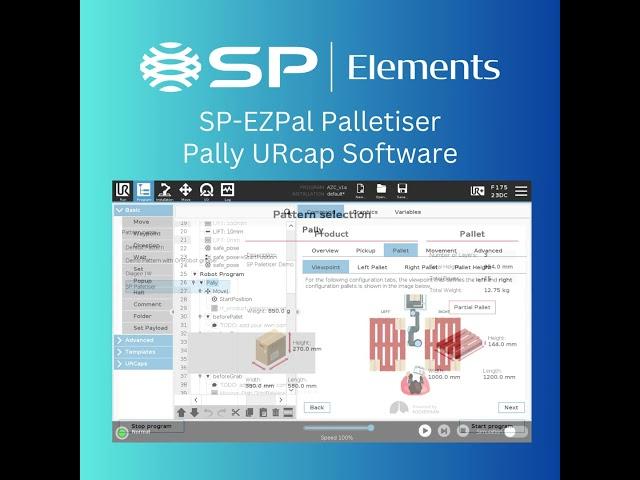 SP-EZPal Palletiser Software