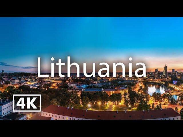 Lithuania 4K | Travel with Calm Music