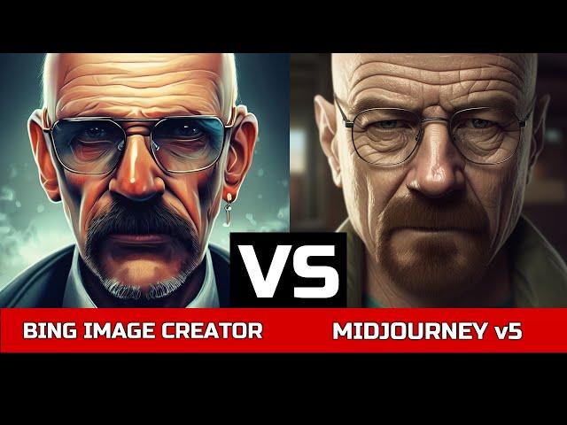 Midjourney vs bing image creator (Comparativa fotos IA)