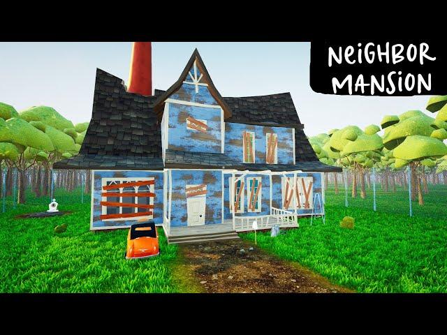 Neighbor mansion [Full Version]:(part 1)-Hello Neighbor mod kit