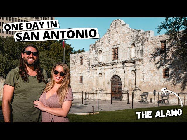 Texas: 1 Day in San Antonio - Travel Vlog | San Antonio River Walk, The Alamo, Market Square & MORE!