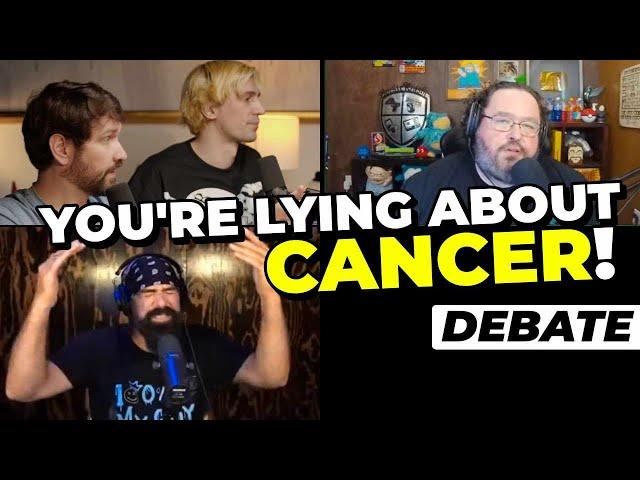 Destiny Confronts Boogie2988 For Faking Cancer And CRASHES Keemstar's Show